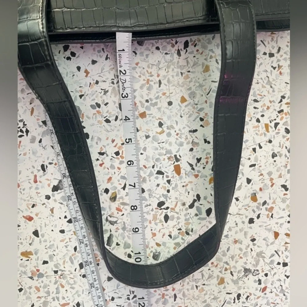 Naturalizer Black Laptop Bag Sleek Minimalist Design